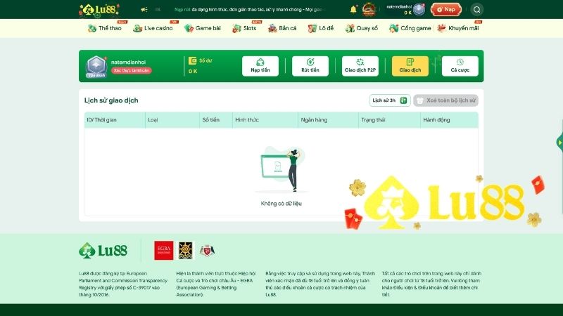 Những Điều Cần Lưu Ý Khi Rút Tiền LU88