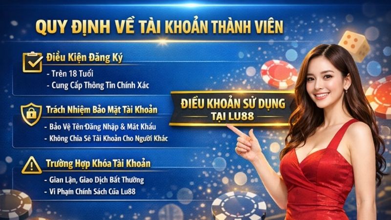 Quy Định Về Tài Khoản Thành Viên