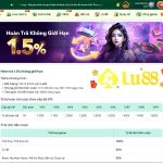Khuyến Mãi Hoàn Trả Đến 1.5% Mỗi Ngày – Không Giới Hạn Tại LU88