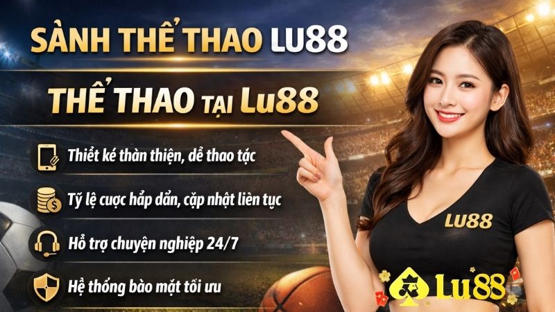 Vì Sao Sảnh Thể Thao Lu88 Luôn Được Ưu Ái? Là Bet Thủ Hãy Khám Phá Ngay